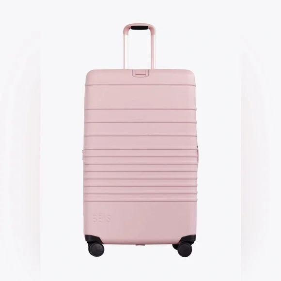 NWT BEIS Travel The 29" Large Check-In Roller in Atlas Pink - Picture 3 of 12